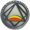 Gründungsmedaille der deutschsprachigen Loge AURORA CANARIA 191